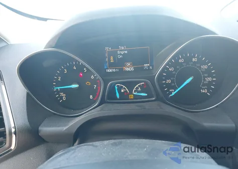 2017 Ford Escape Titanium z USA, uszkodzony, nr VIN 1FMCU0JD4HUA74976